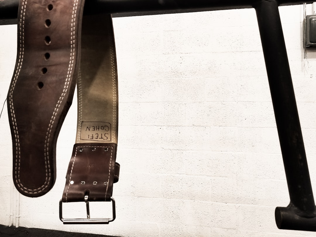Photo Leather belt