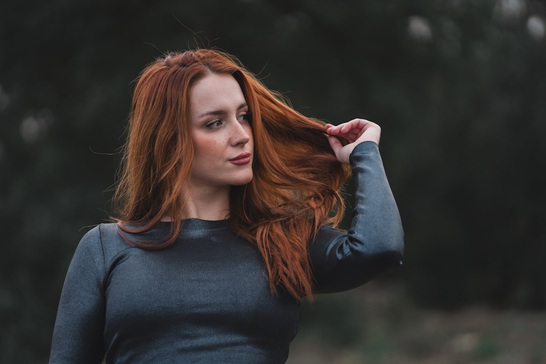 Photo clothing colors for red hair